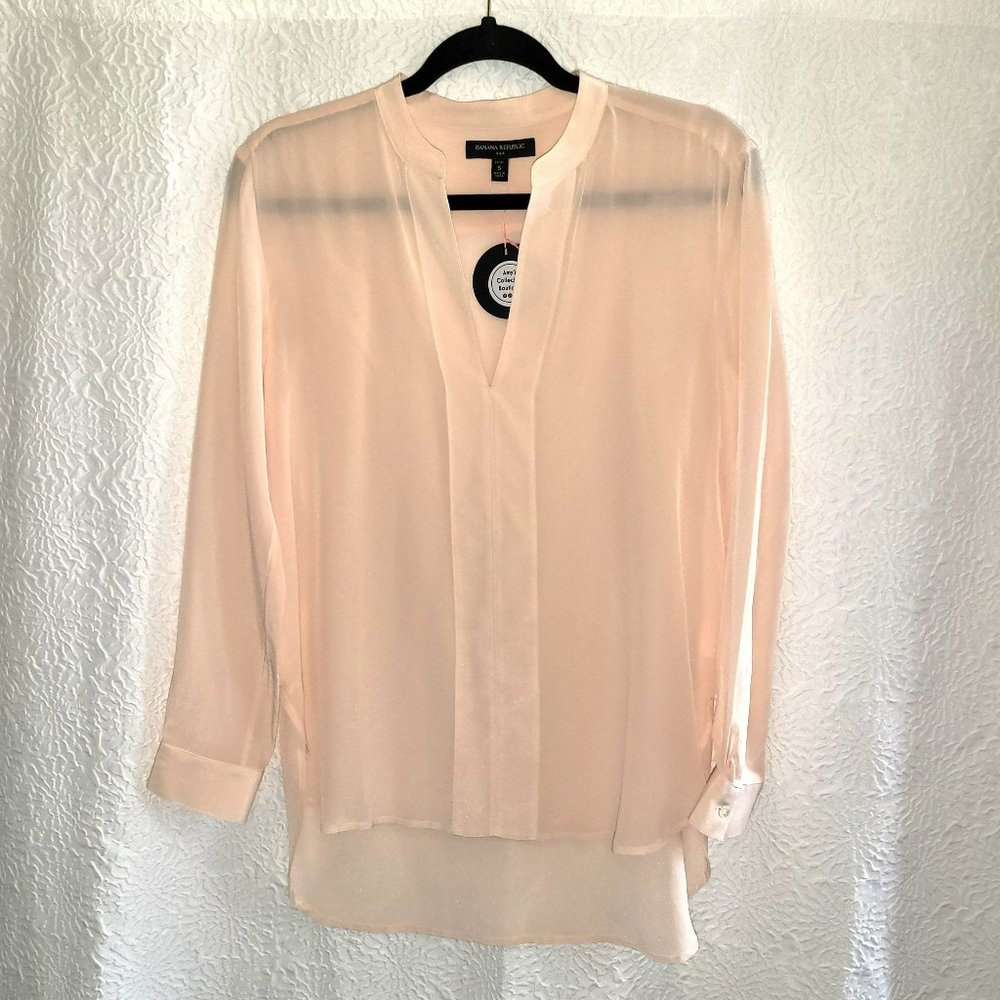 2015 Banana Republic Silk Top